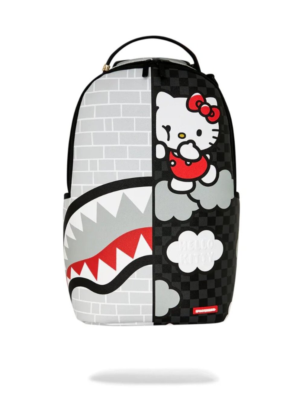 HELLO KITTY OFFICIAL COLLAB - BRICK WALL SPLIT BACKPACK SPRAYGROUND